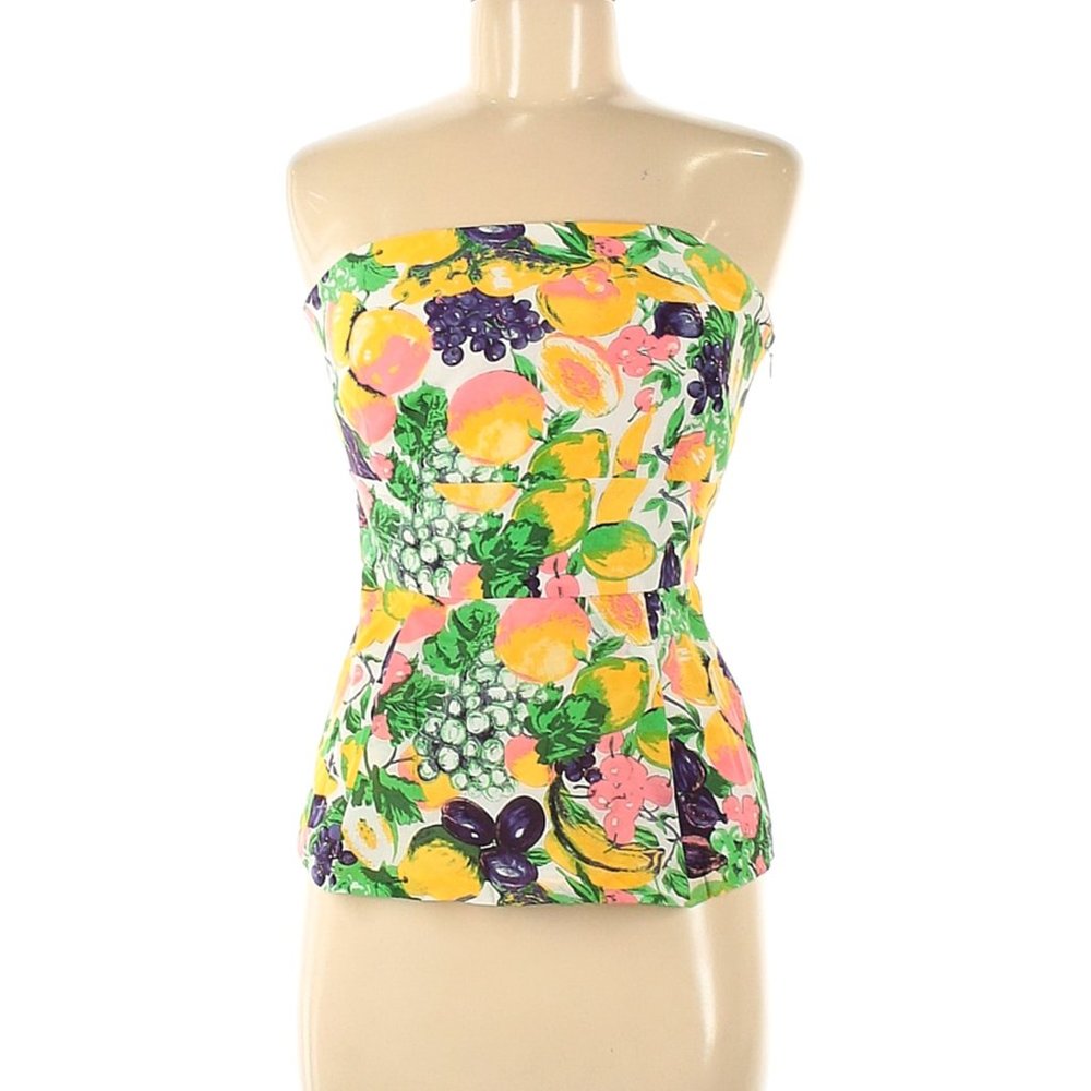 Club Monaco Tropical Tube Top